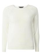 Dorothy Perkins Ivory Lace Shoulder Jumper