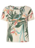 Dorothy Perkins *only Pink Bird Print Back Knot Top