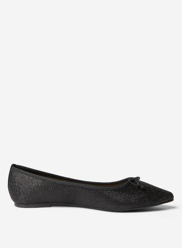 Dorothy Perkins Black Metallic Pumps