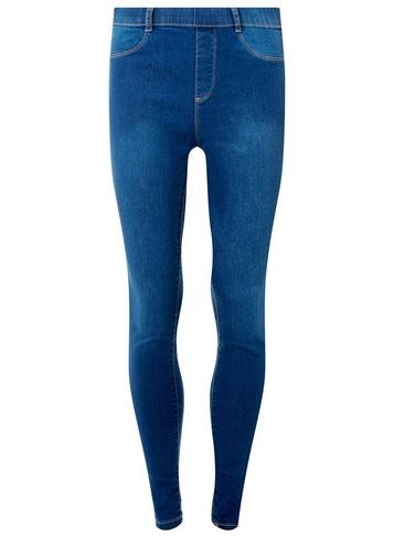 Dorothy Perkins *tall Mid Wash Indigo Eden Ankle Grazer Denim Jeans