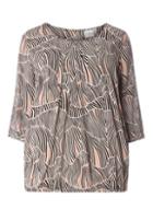 Dorothy Perkins *juna Rose Blush Print Shell Top