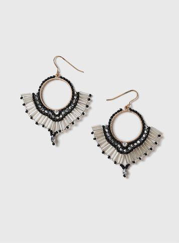 Dorothy Perkins Woven Bead Earrings