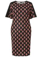 Dorothy Perkins Dp Curve Black Geo Pencil Dres