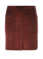 Dorothy Perkins Berry Suedette Mini Skirt