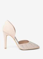 Dorothy Perkins *showcase Nude 'sax' Court Shoes