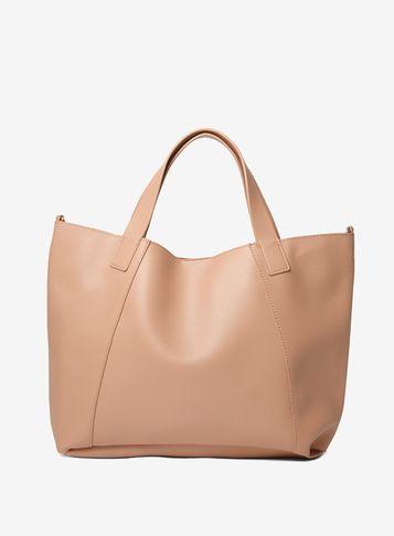 Dorothy Perkins Rose And Navy Shopper Bag