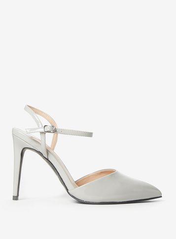 Dorothy Perkins Wide Fit Grey 'ena' Court Shoes
