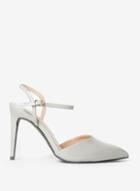 Dorothy Perkins Wide Fit Grey 'ena' Court Shoes