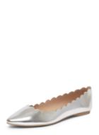 Dorothy Perkins Silver'pasha'scallop Edge Pump