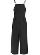 Dorothy Perkins *alice & You Black Cropped Camisole Jumpsuit