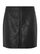 Dorothy Perkins Black Faux Leather Mini Skirt