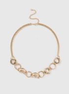 Dorothy Perkins Gold Look Chunky Link Chain Necklace