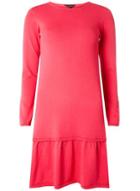 Dorothy Perkins Raspberry Frill Hem Dress