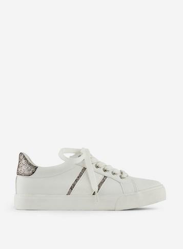 Dorothy Perkins White Icarus Trainers
