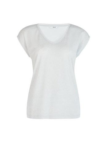 *only Silver Lurex T-shirt