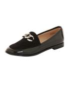 Dorothy Perkins *london Rebel Patent Effect Loafers