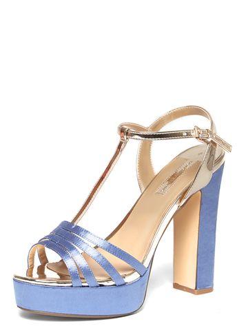 Dorothy Perkins Blue 'serafina' Platform Sandals