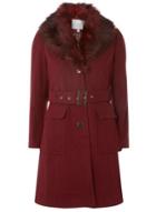 Dorothy Perkins Petite Port Faux Fur Wrap Coat