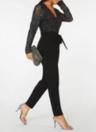 Dorothy Perkins *billie & Blossom Black Lace Jumpsuit
