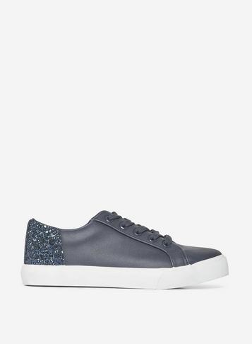 Dorothy Perkins Navy Inez Trainers
