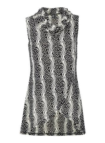 *izabel London Multi Coloured Abstract Print Tunic Top