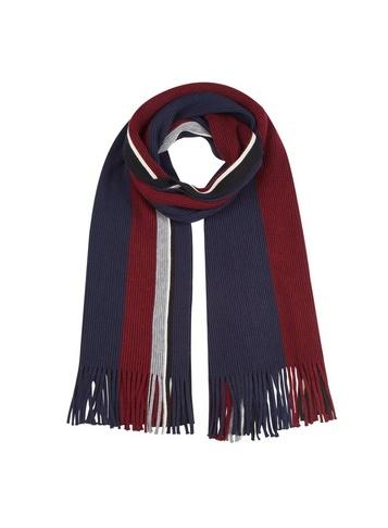 Dorothy Perkins *burton Navy Wide Stripe Rashel Scarf