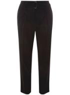 Dorothy Perkins Black Tapered Slider Trousers