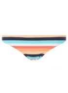 Dorothy Perkins *dp Beach Coral Multi Striped Bikini Bottoms