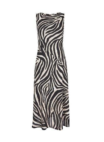 Dorothy Perkins Petite Zebra Print Midi Dress