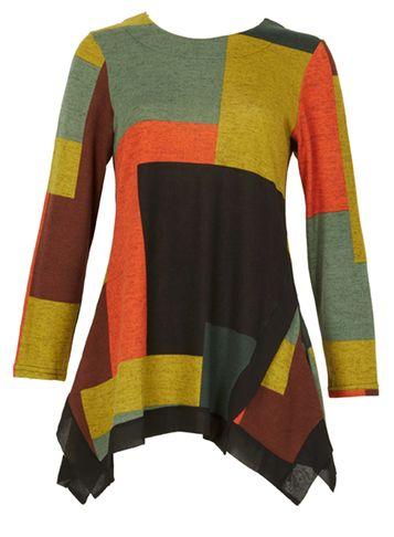 Dorothy Perkins *tenki Multi Coloured Block Print Jumper