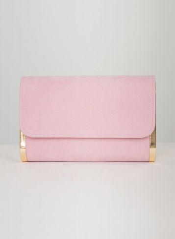 Dorothy Perkins *chi Chi London Pink Box Clutch Bag