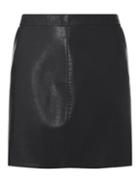 Dorothy Perkins *dp Curve Black Pu Pocket Mini Skirt