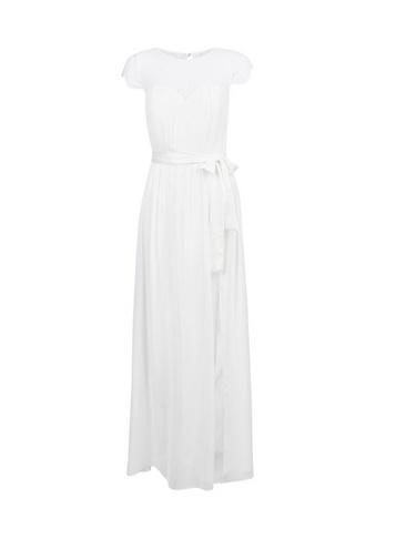 Dorothy Perkins *white Bridal Maxi Dress