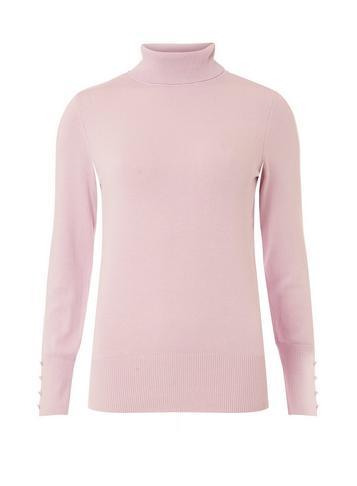 Dorothy Perkins Lilac Bright Roll Neck Jumper