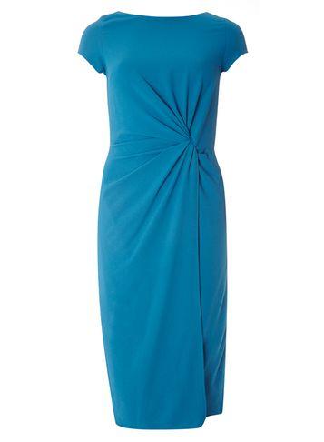 Dorothy Perkins *lily & Franc Blue Crepe Shift Dress