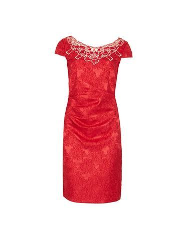 Dorothy Perkins *izabel London Red Shift Dress