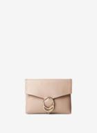 Dorothy Perkins Nude Double Ring Stud Clutch Bag