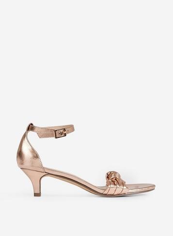 Dorothy Perkins Rose Gold Sunshine Sandals