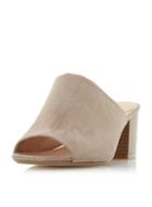 Dorothy Perkins *head Over Heels By Dune Taupe 'narcissa' Sandals