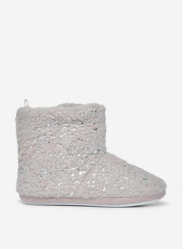Dorothy Perkins Pink Foil Fleck Bootie