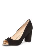 Dorothy Perkins *lily & Franc Black 'jen' Heeled Court Shoes