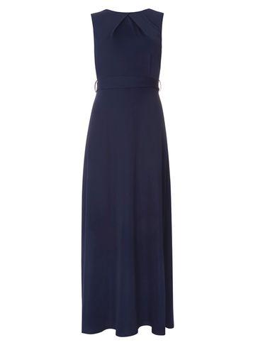 Dorothy Perkins *showcase Navy Naomi Maxi Dress
