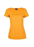 Dorothy Perkins Ochre Square Neck T-shirt