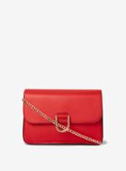 Dorothy Perkins Red D-ring Cross Body Bag
