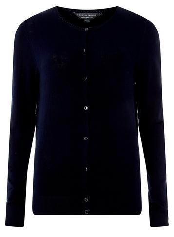 Dorothy Perkins *tall Navy Button Cardigan