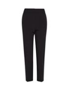 Dorothy Perkins Black Bead Trim Ankle Grazer Trousers