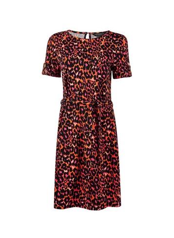 Dorothy Perkins Animal Print T-shirt Dress