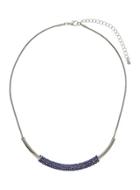 Dorothy Perkins Blue Wrap Chain Necklace