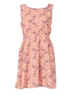 Dorothy Perkins *tenki Pink Floral Skater Dress