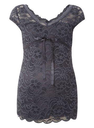 Dorothy Perkins *mamalicious Short Sleeve Lace Blouse